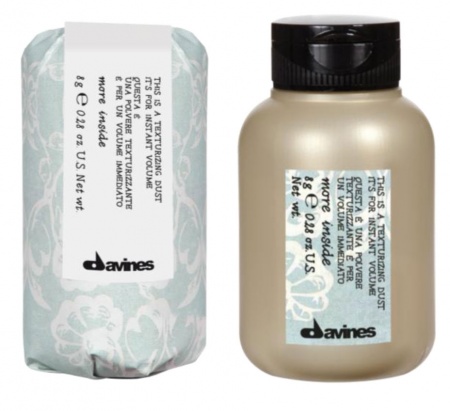 Davines (Давинес) Пудра-текстуризатор для мгновенного объема волос (Texturizing dust, it’s for instant volume), 8 г