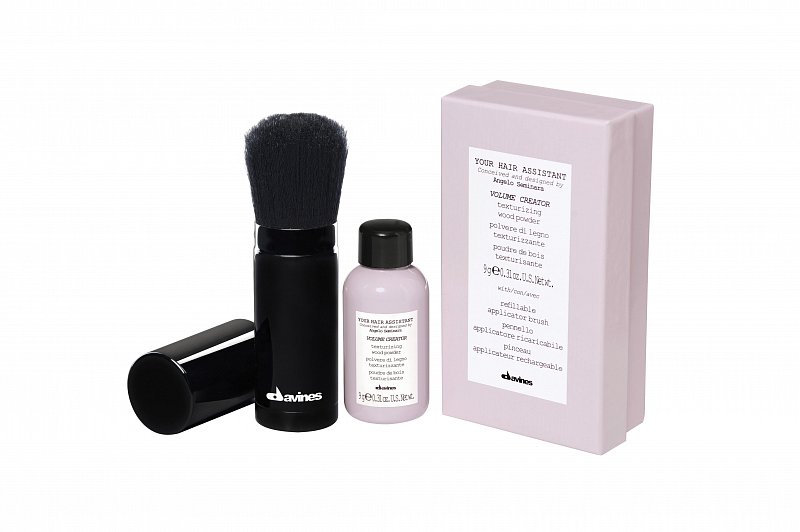 Davines (Давинес) Набор: пудра для объема волос + кисть (Your Hair Assistant Duo Pack Volume creator and brush), 1 шт.
