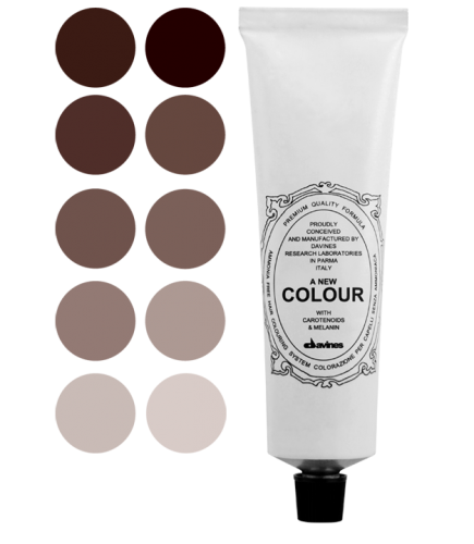 Davines (Давинес) Крем-краска безаммиачная A New Colour перманентного окрашивания Э Нью Колор, 60 мл