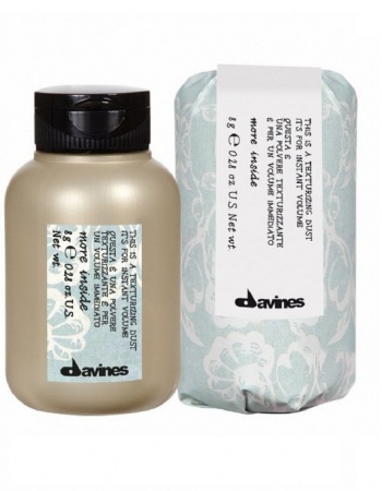 Davines (Давинес) Texturizing dust - Пудра-текстуризатор More Inside для мгновенного обьема волос 8 г