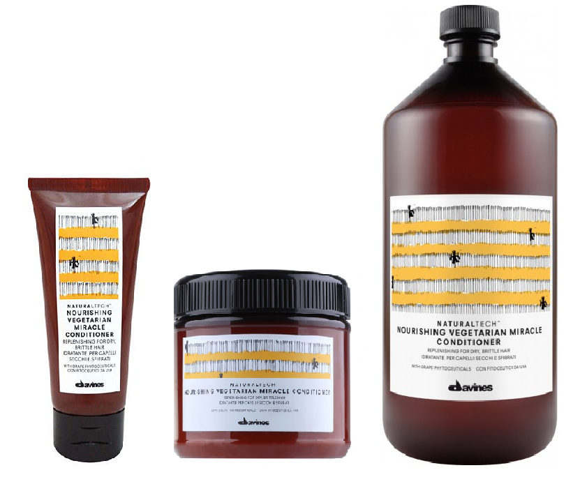 Davines (Давинес) Питательный кондиционер "Вегетарианское чудо" (Nourishing Vegetarian Miracle Conditioner), 60/250/1000 мл.